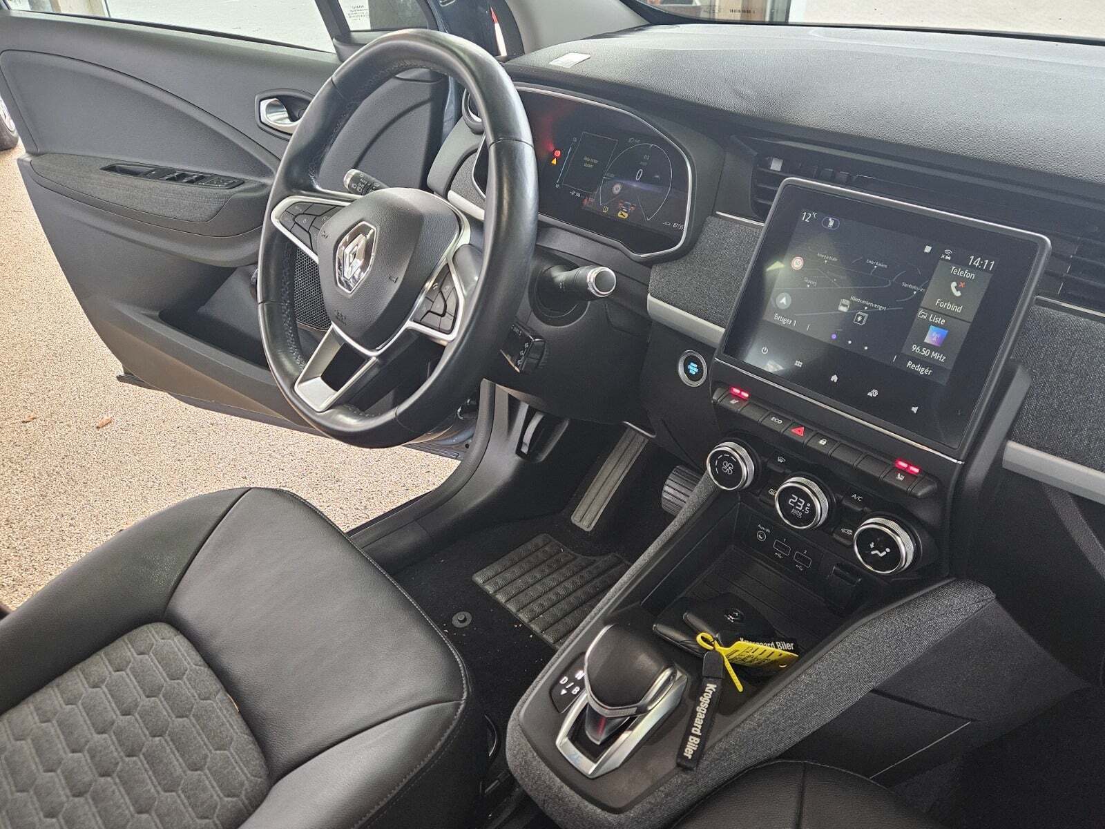 Grøn Renault Zoe fra 2019