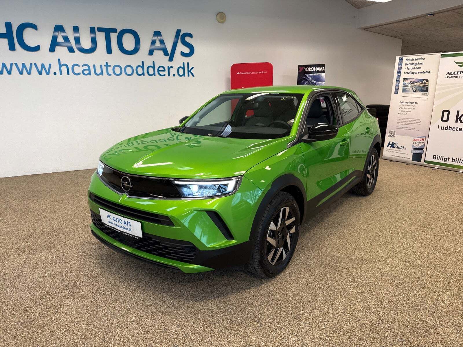 Grøn Opel Mokka-e fra 2024