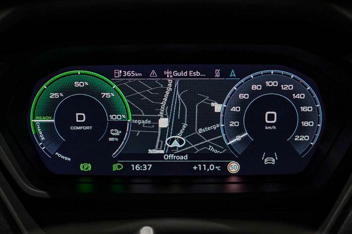 Hvid Audi Q4 e-tron fra 2022