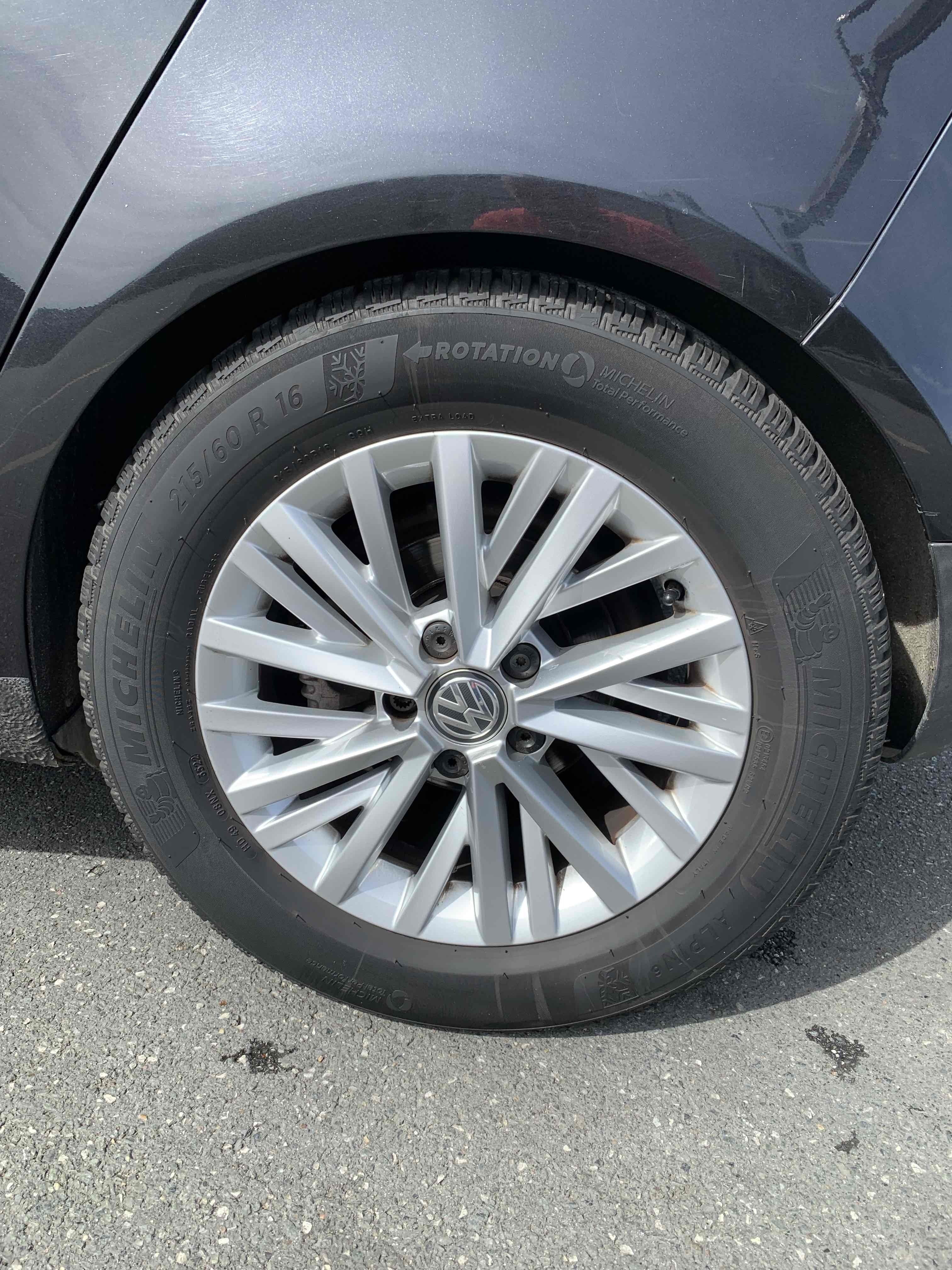 Sort VW Golf fra 2004