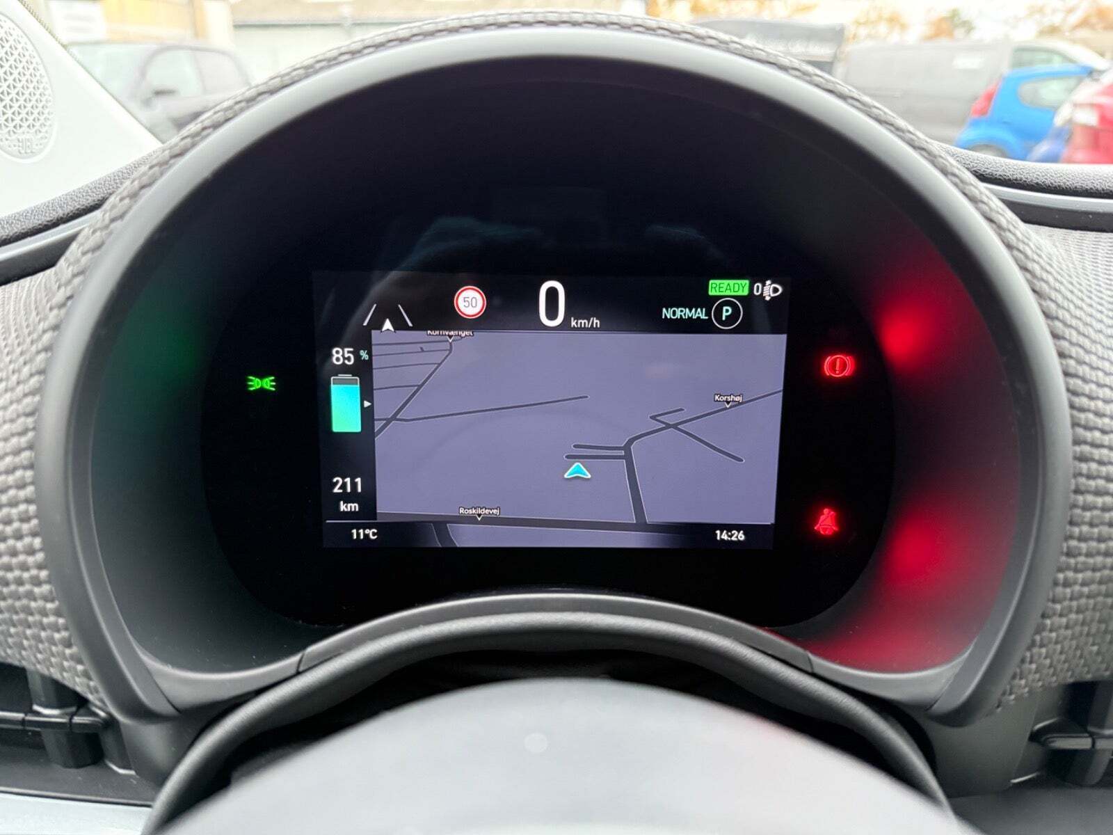 Sort Fiat 500e fra 2023