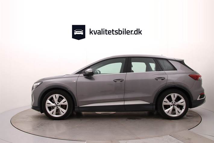 Grå Audi Q4 fra 2022
