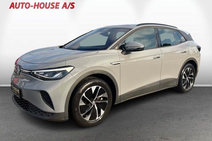 Grå VW ID.4 fra 2023 set udefra