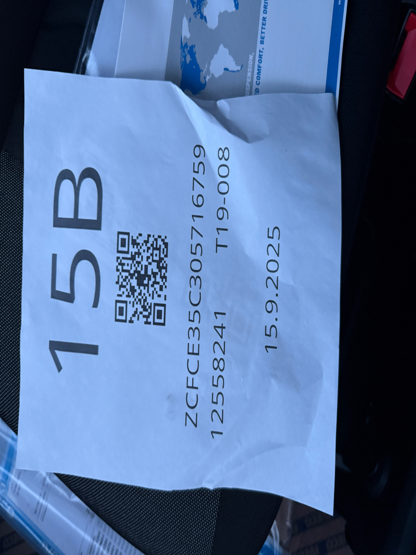 Hvid Iveco Daily fra 2025