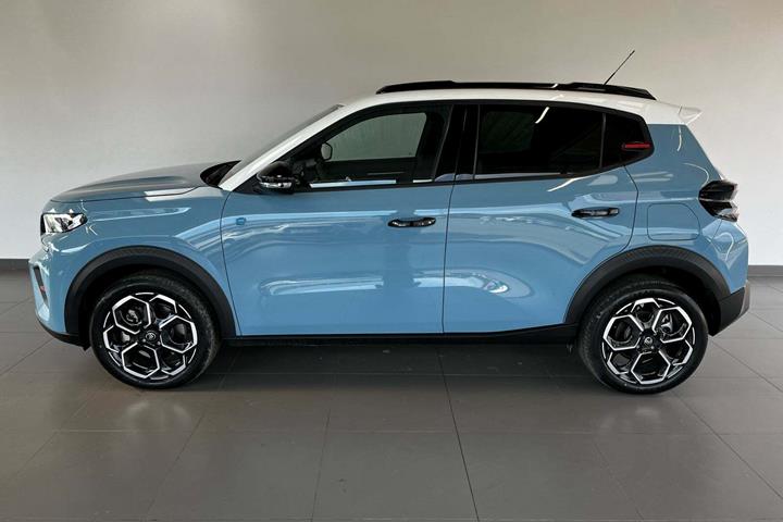 Blå Citroën ë-C3 fra 2025