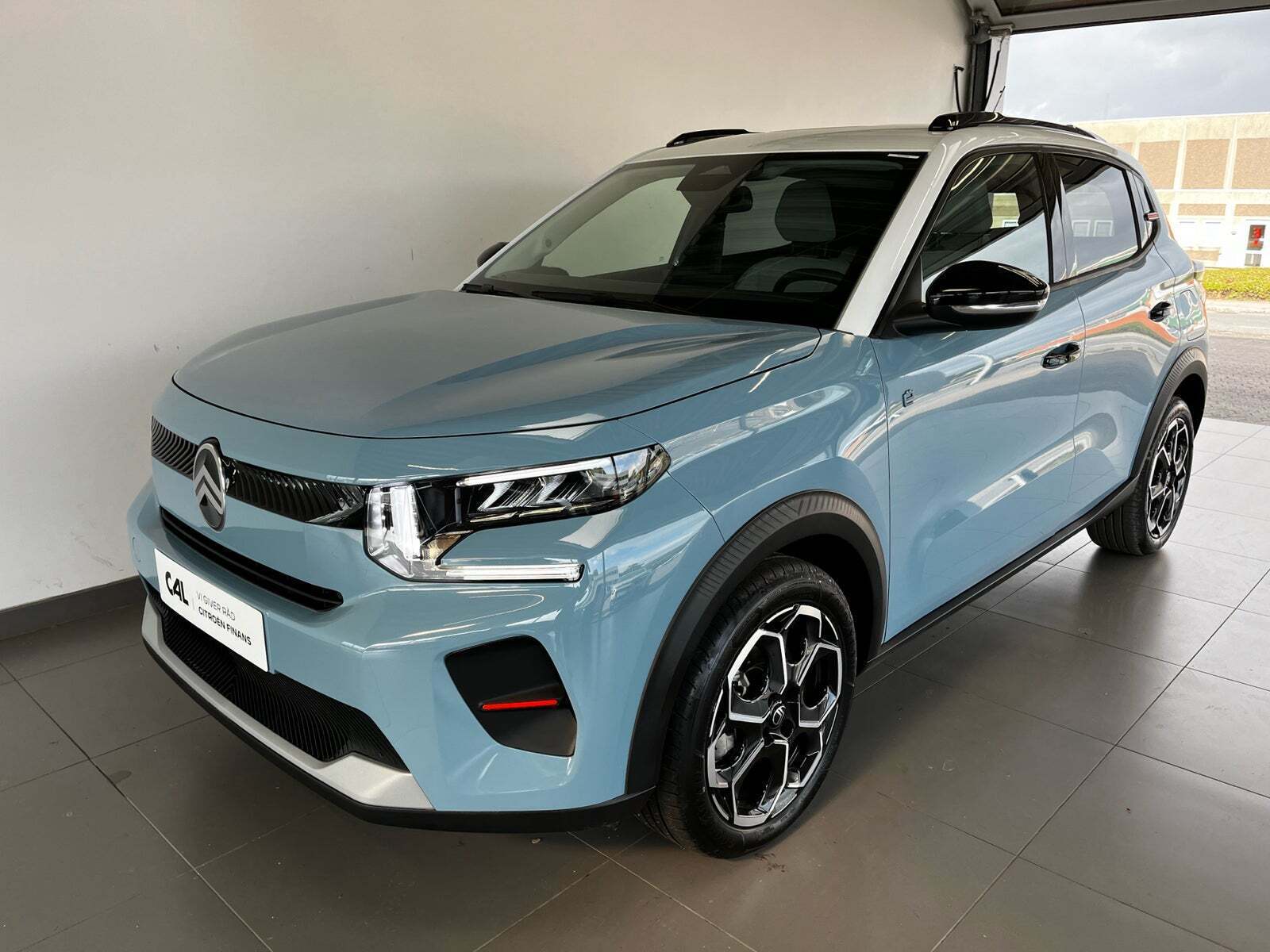 Blå Citroën ë-C3 fra 2025