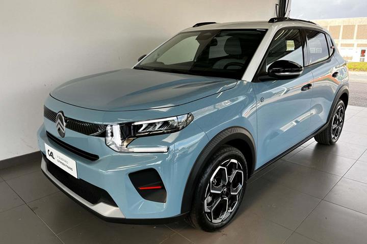 Blå Citroën ë-C3 fra 2025