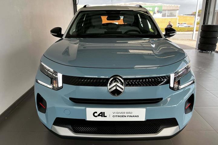 Blå Citroën ë-C3 fra 2025