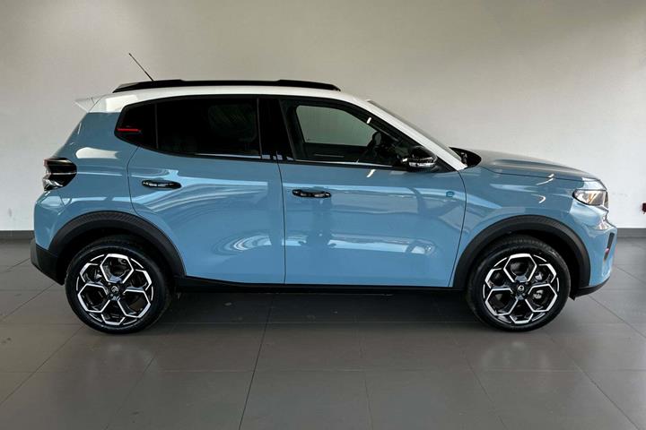 Blå Citroën ë-C3 fra 2025
