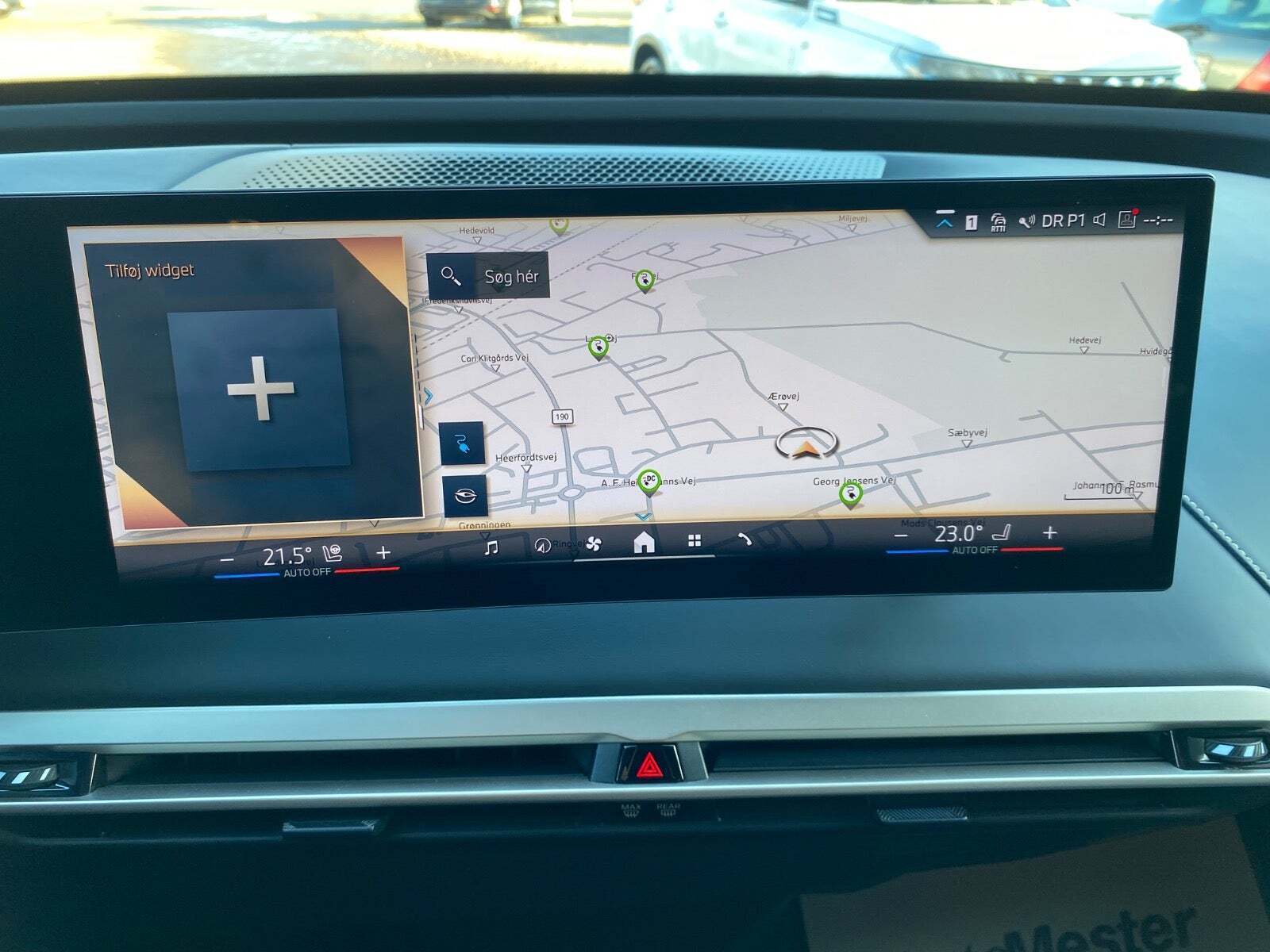 Hvid BMW iX fra 2023