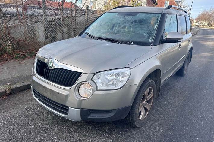 undefined Skoda Yeti fra 2010 set udefra