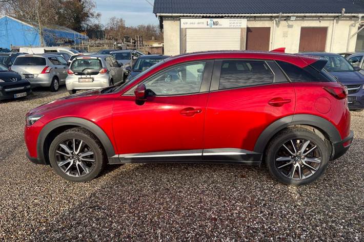 Rød Mazda CX-3 fra 2017
