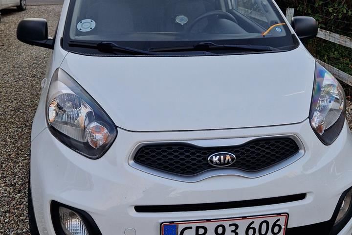 Hvid Kia Picanto fra 2014