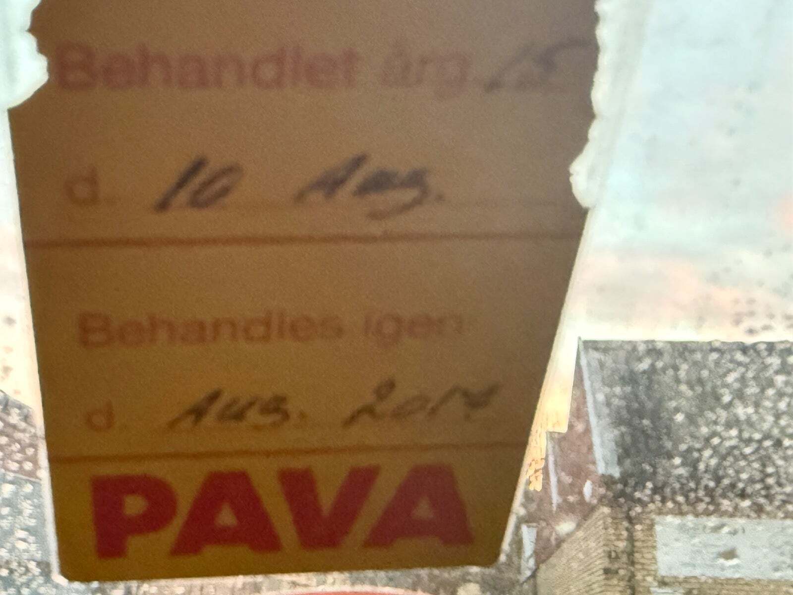 Rød Toyota Aygo fra 2008