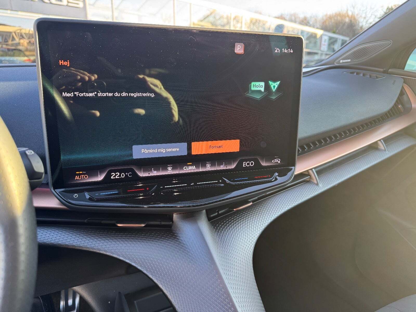 Blå Cupra Tavascan fra 2025