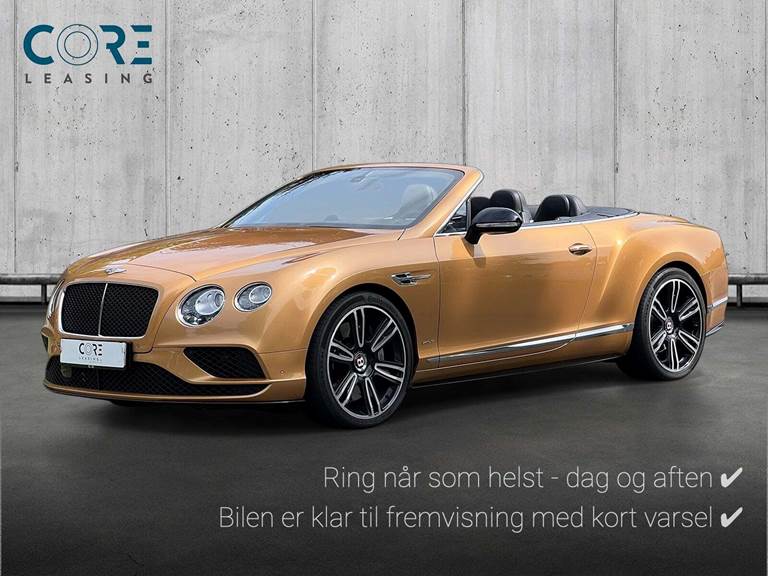Bentley Continental GTC 4,0 V8 S aut.