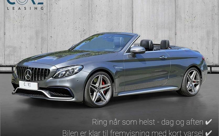 Mercedes C63 4,0 AMG S Cabriolet aut.