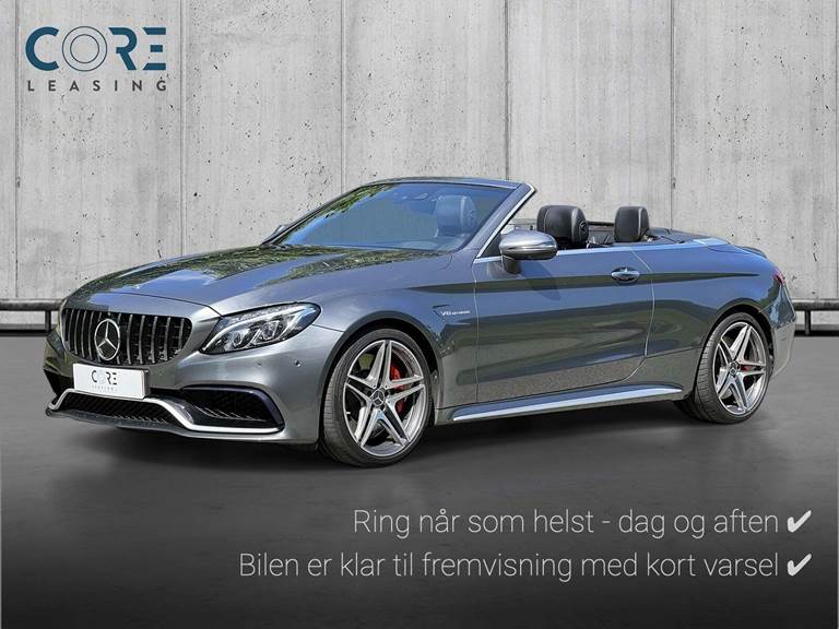 Mercedes C63 4,0 AMG S Cabriolet aut.