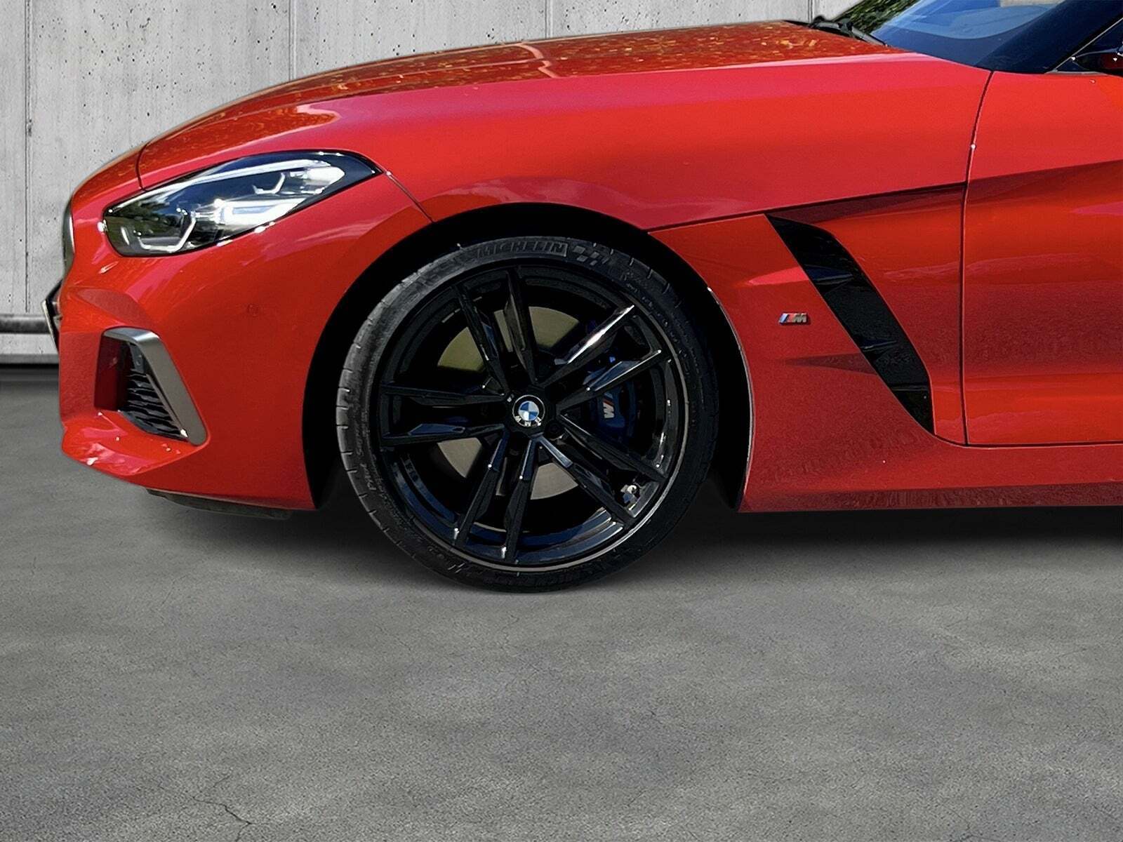 Rød BMW Z4 fra 2019