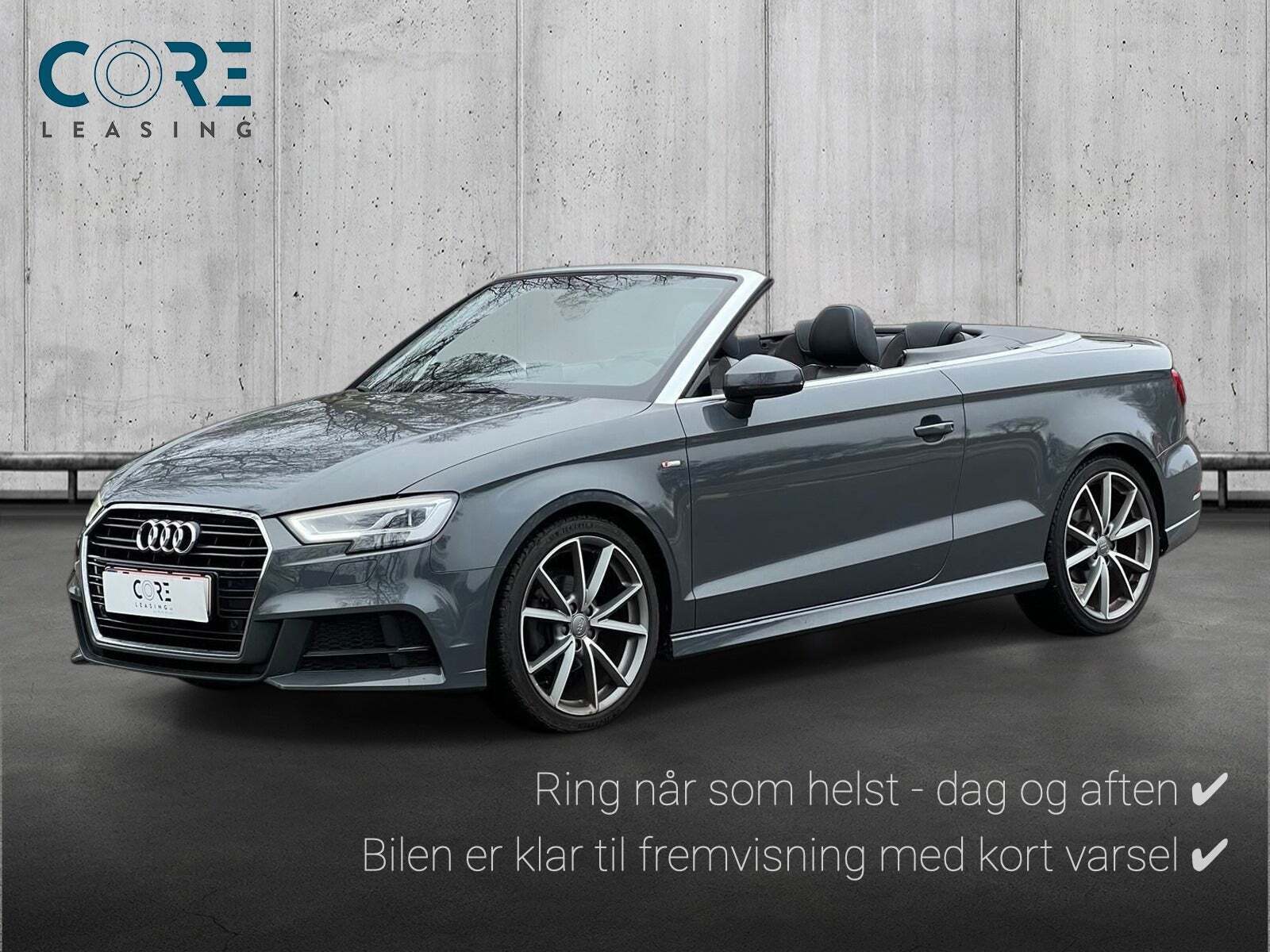 Audi A3 1,5 TFSi 150 S-line Cabriolet S-tr.