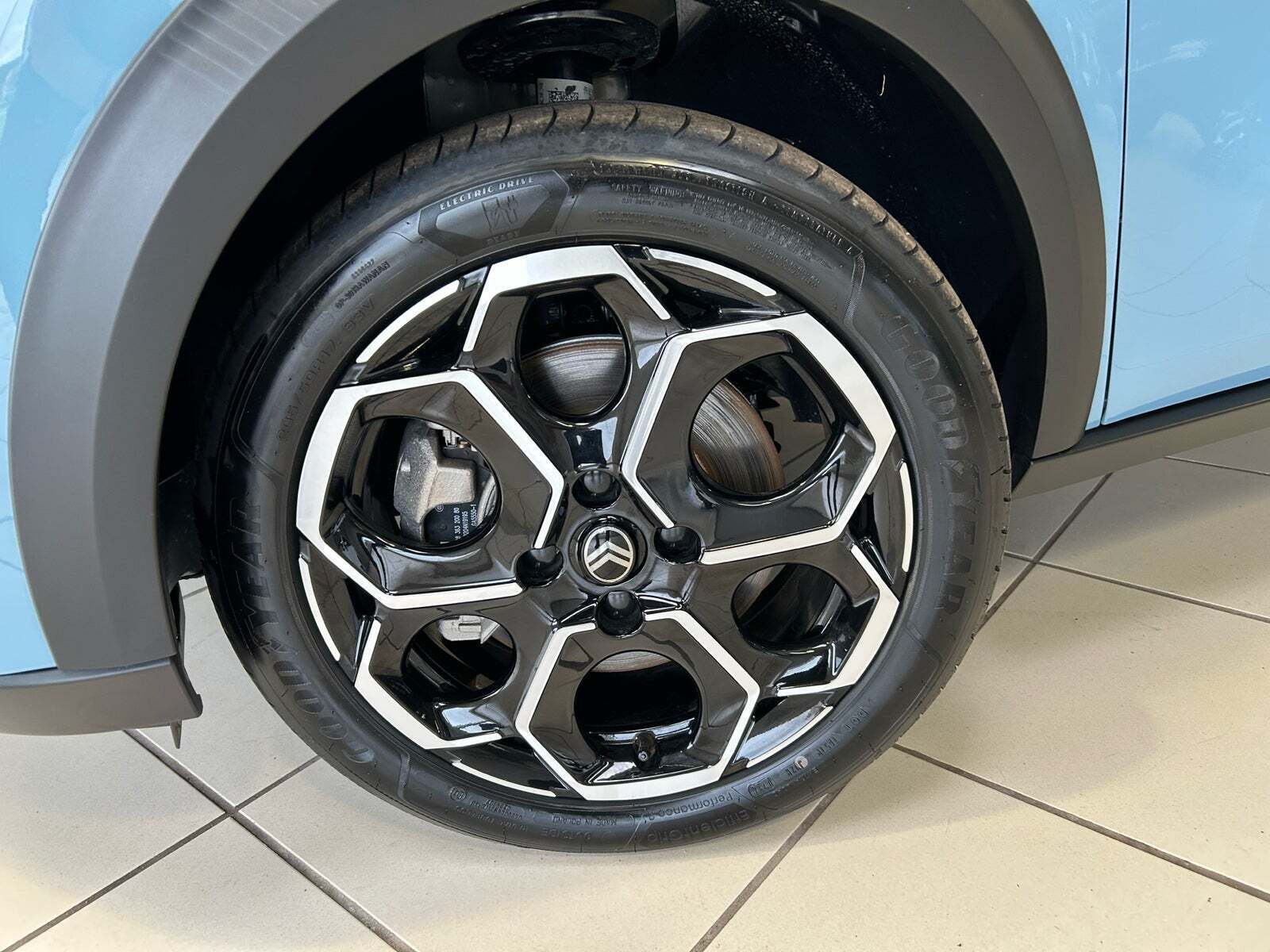 Blå Citroën ë-C3 fra 2025