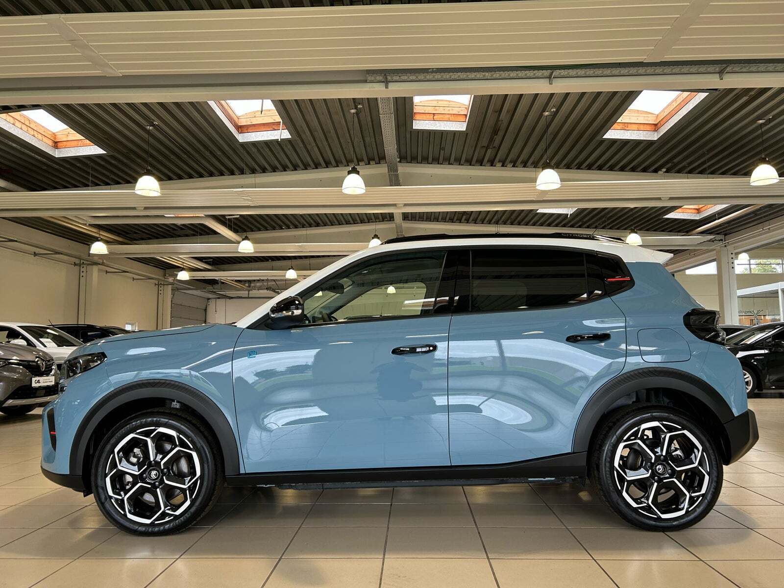 Blå Citroën ë-C3 fra 2025