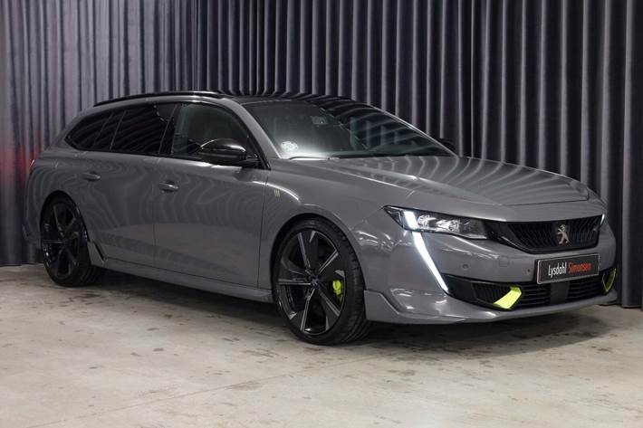 Grå Peugeot 508 fra 2021