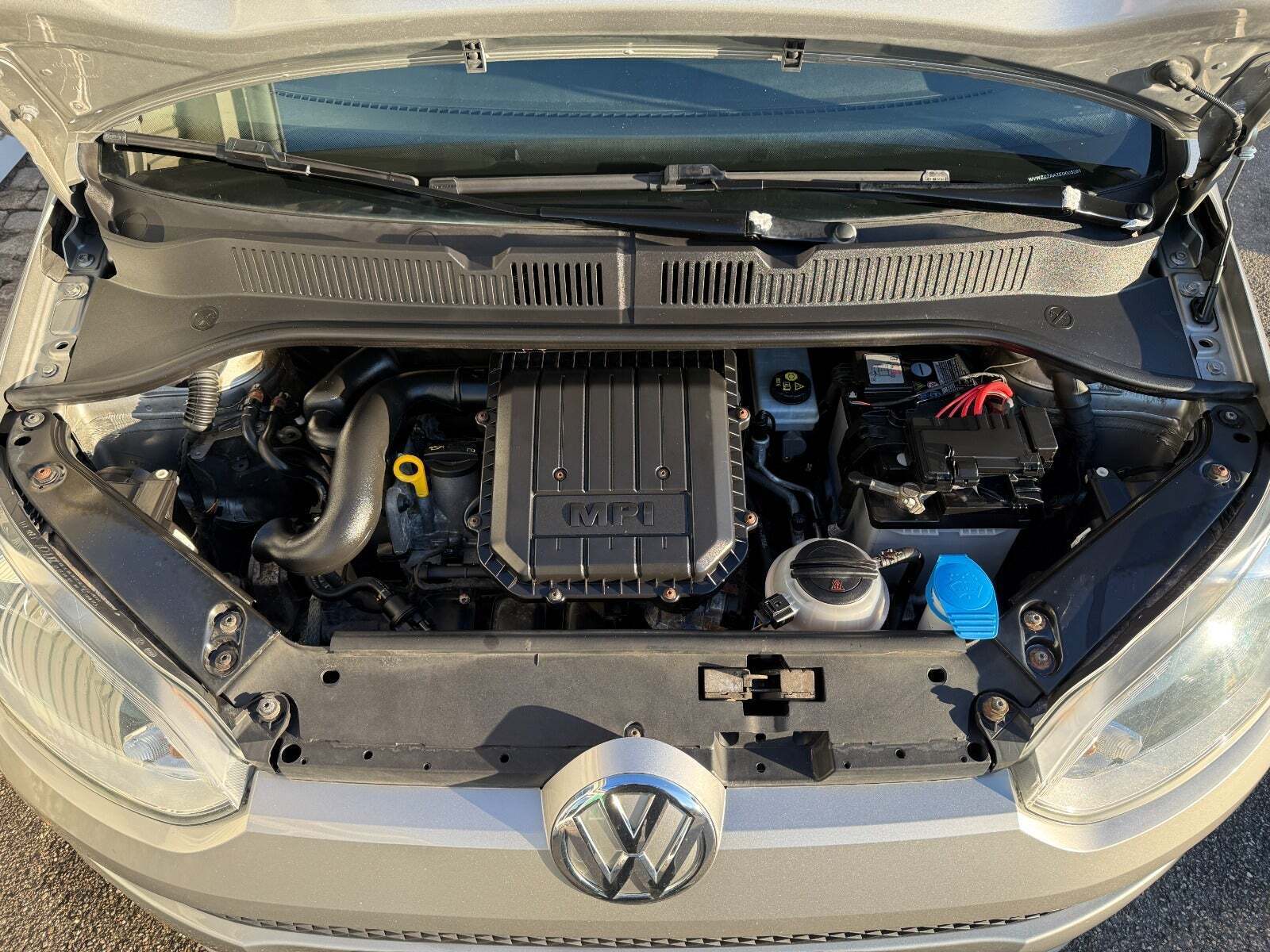 Sølv VW UP! fra 2014