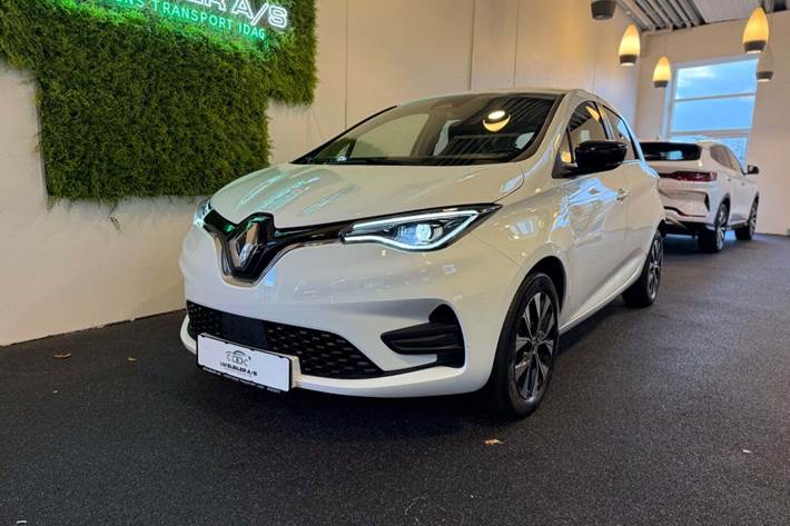 Hvid Renault Zoe fra 2022