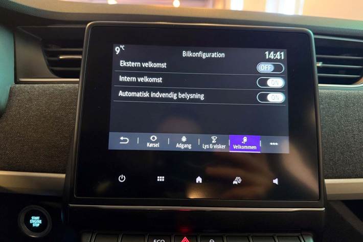 Hvid Renault Zoe fra 2022