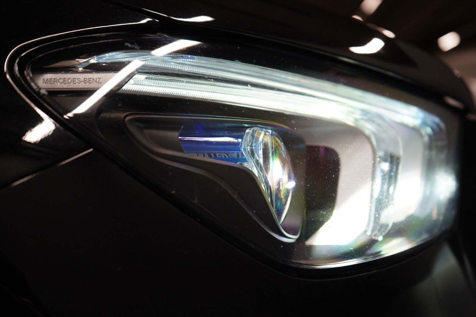 Sort Mercedes GLE350 de fra 2021