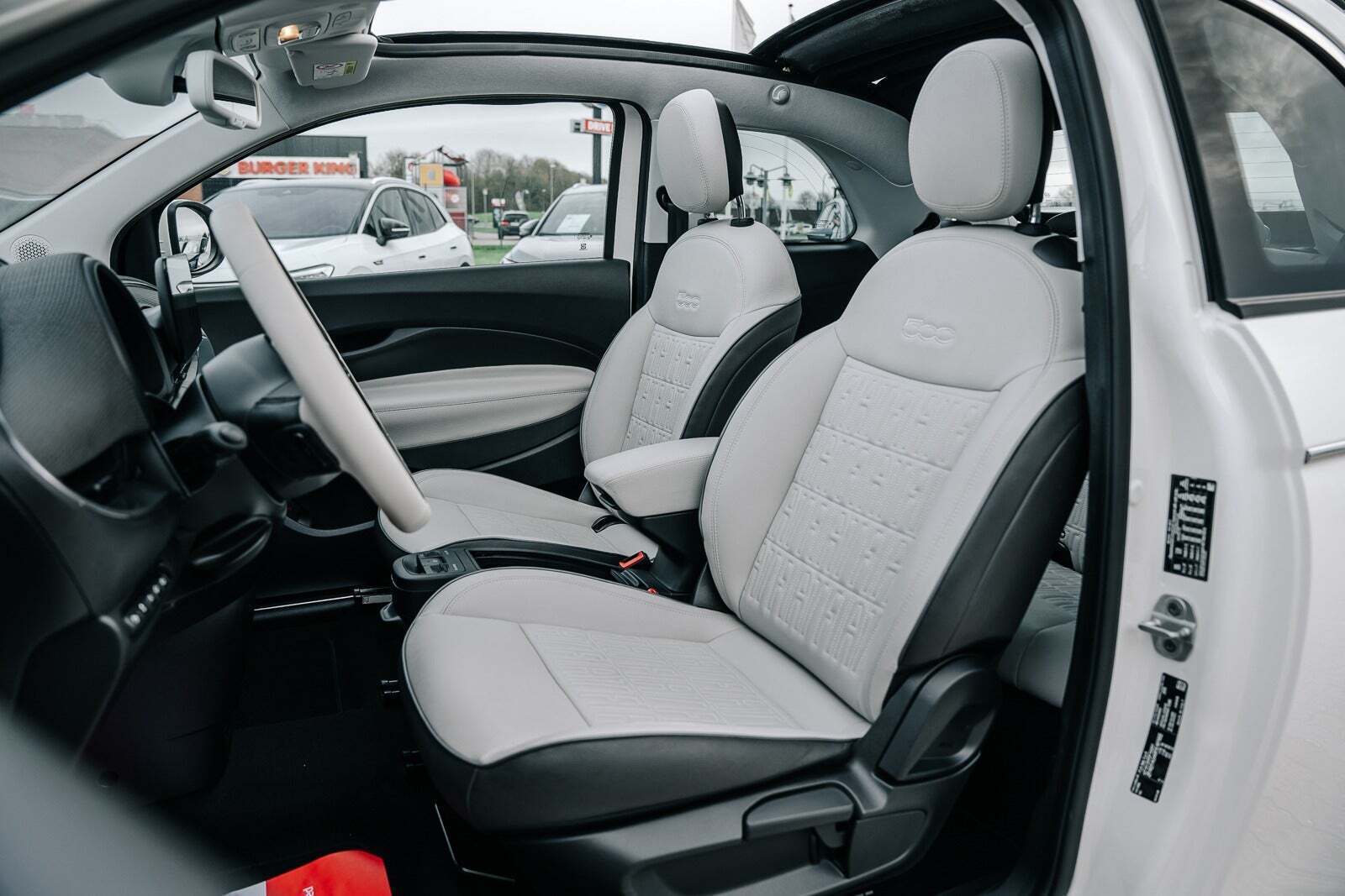 Fiat 500e 42 la Prima by Bocelli Cabrio