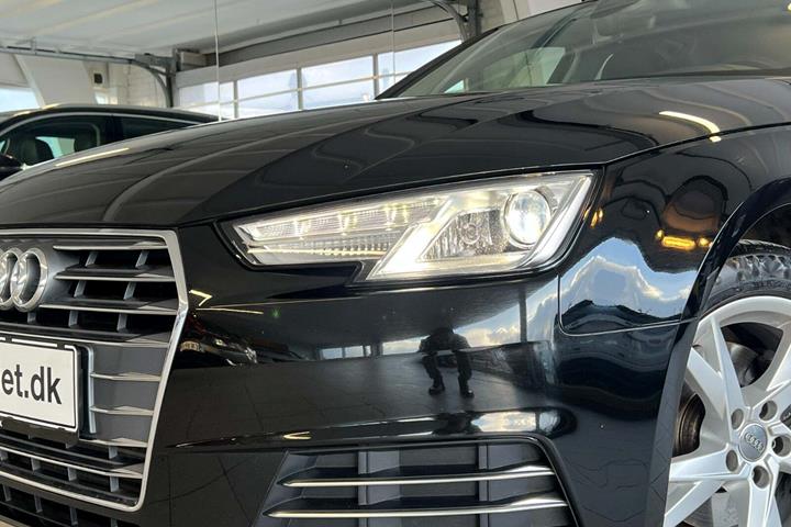 Sort Audi A4 fra 2018