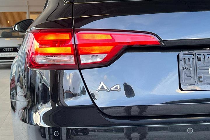 Sort Audi A4 fra 2018