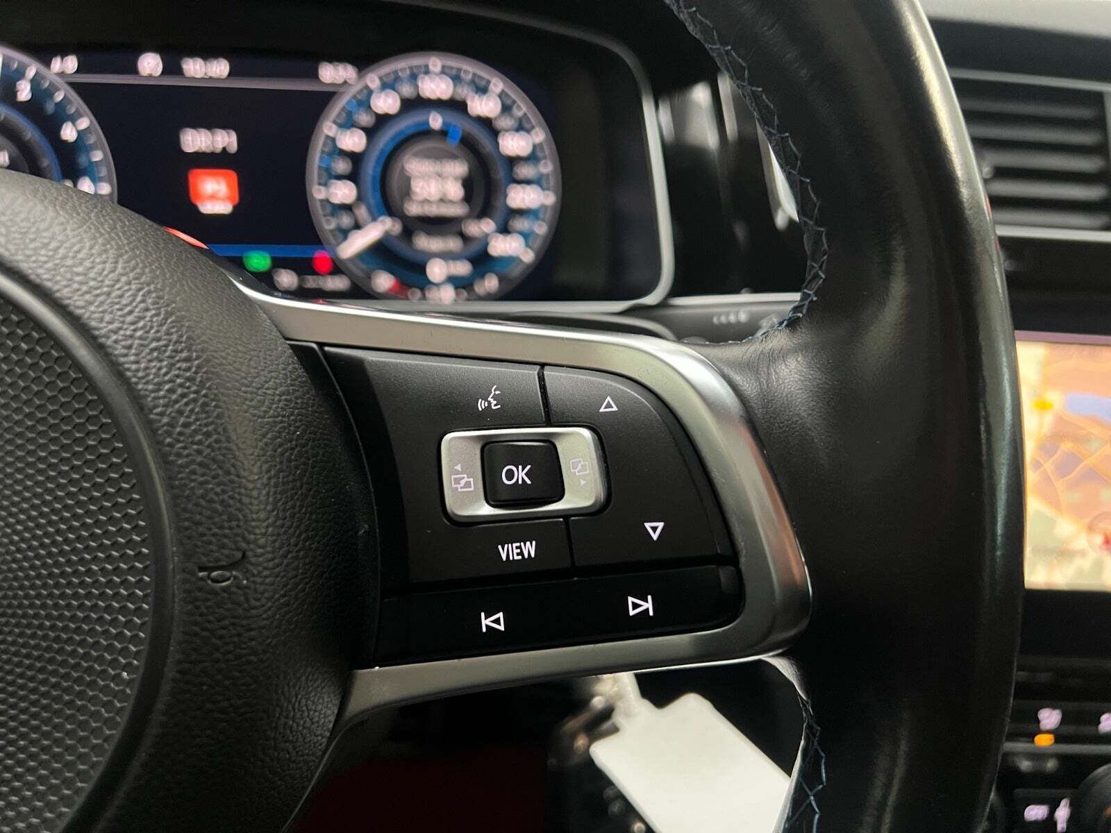 Sort VW Golf VII fra 2019