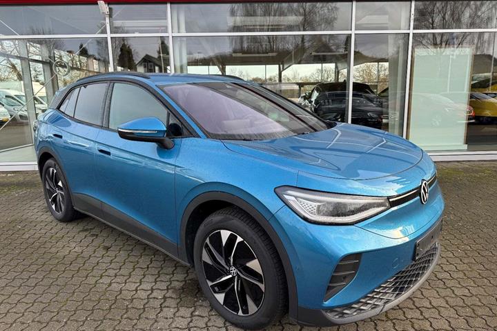 Blå VW ID.4 fra 2025