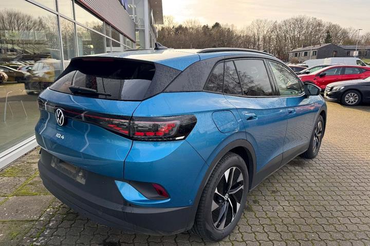Blå VW ID.4 fra 2025