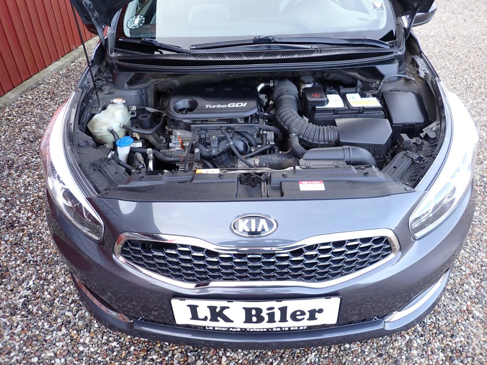 Grå Kia Ceed fra 2017