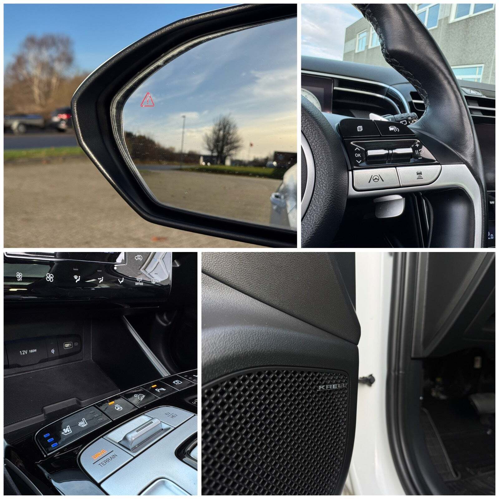 Hvid Hyundai Tucson fra 2022