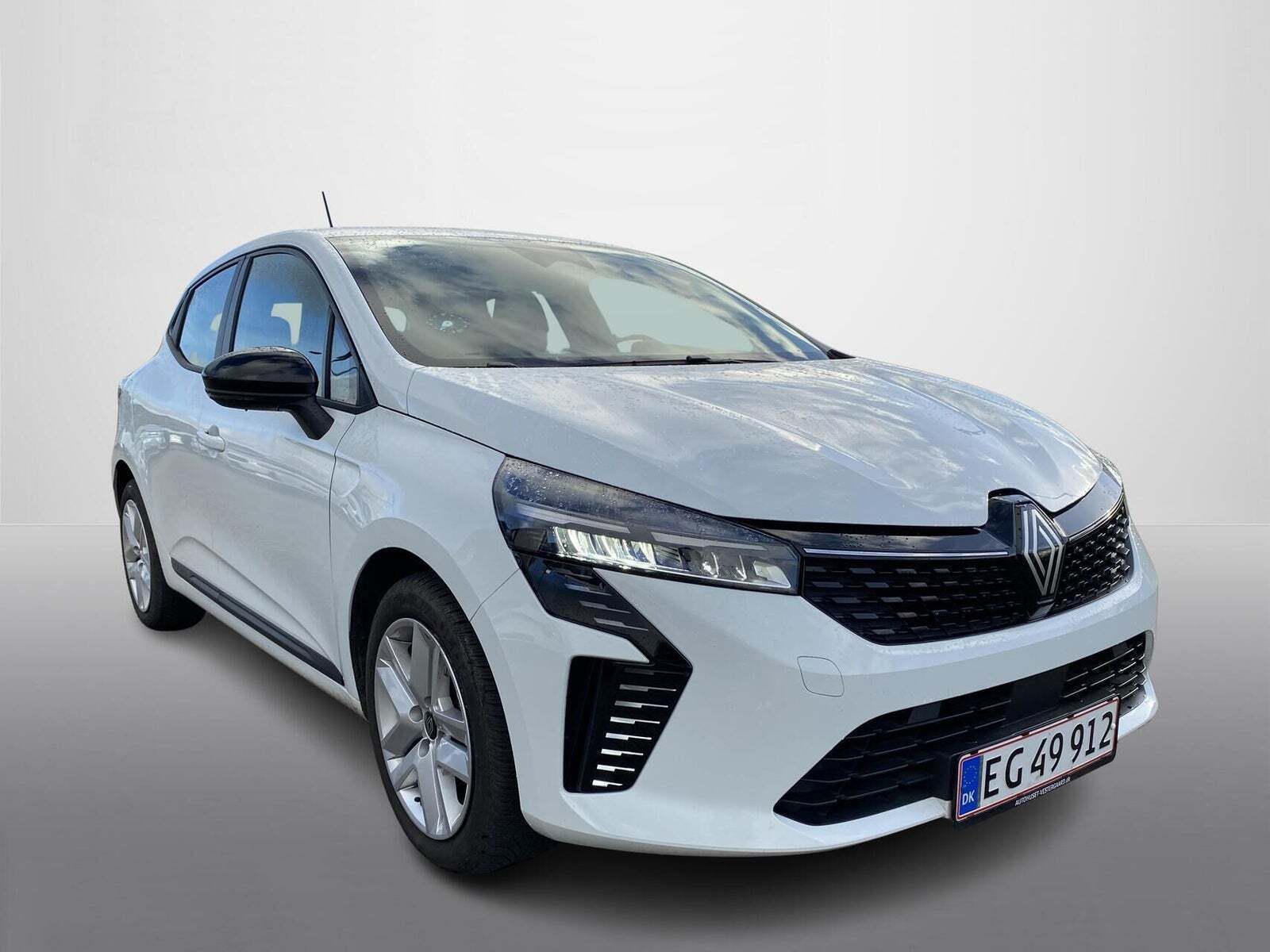 Hvid Renault Clio V fra 2024