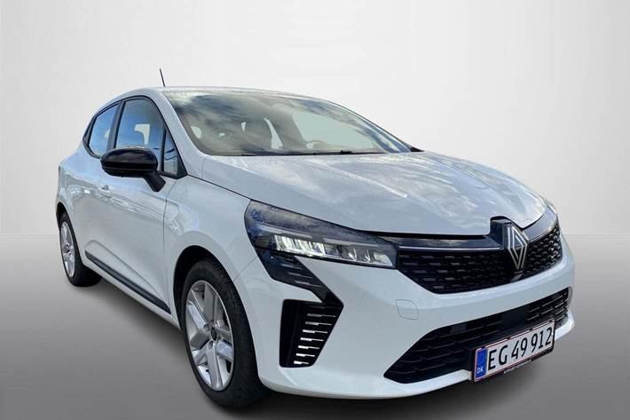 Hvid Renault Clio V fra 2024