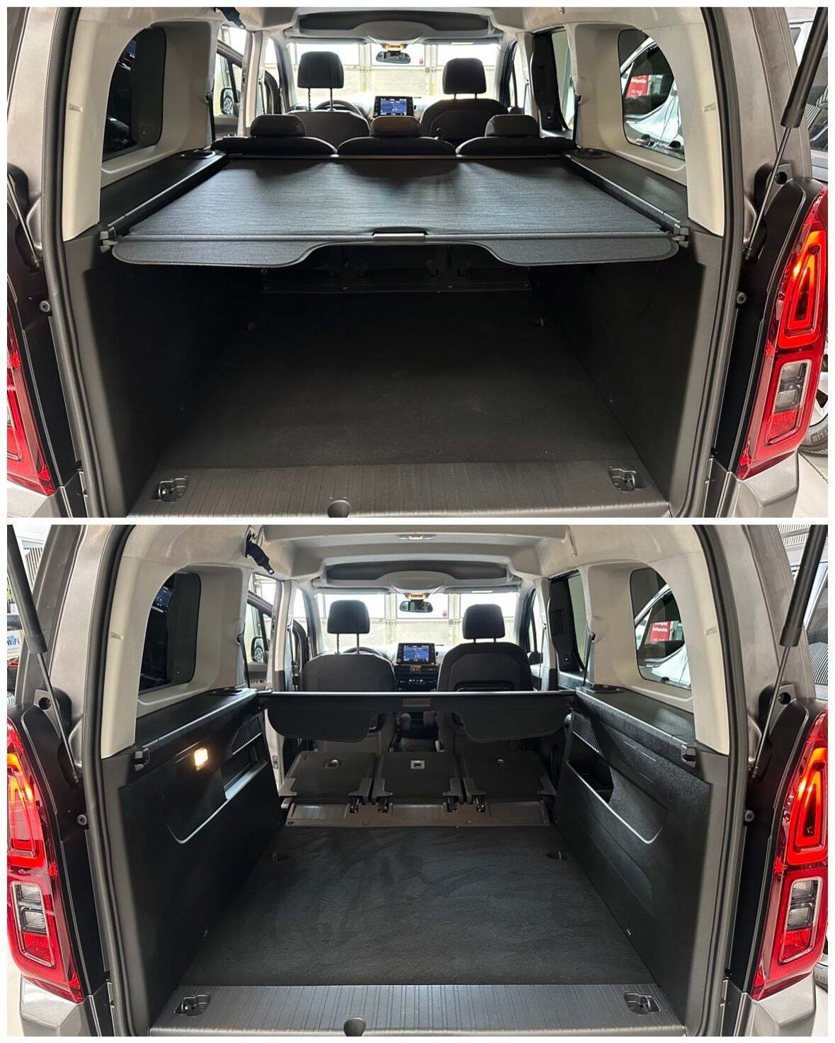 Grå Opel Combo-e Life fra 2023