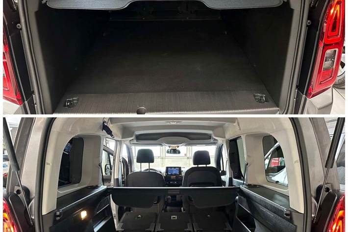 Grå Opel Combo-e Life fra 2023