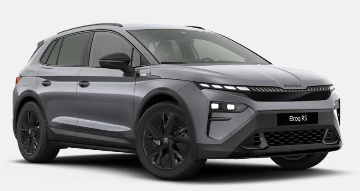 Grå Skoda Elroq fra 2025