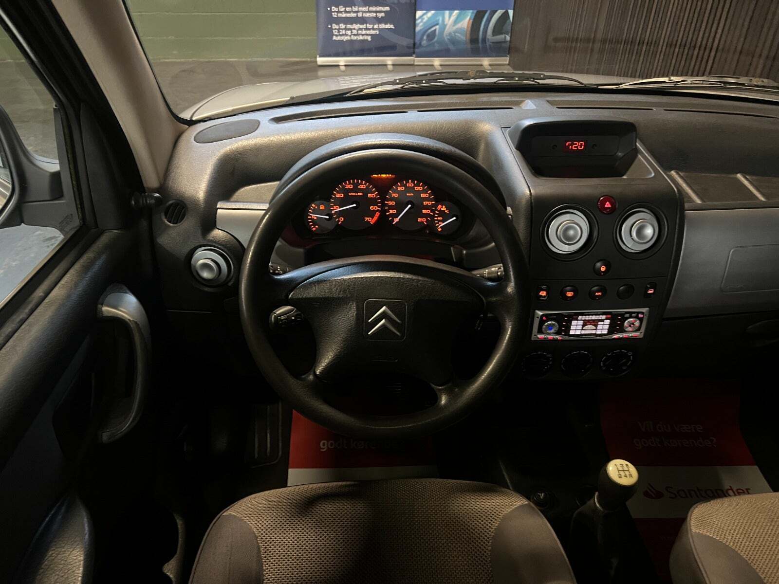 Orange Citroën Berlingo fra 2004