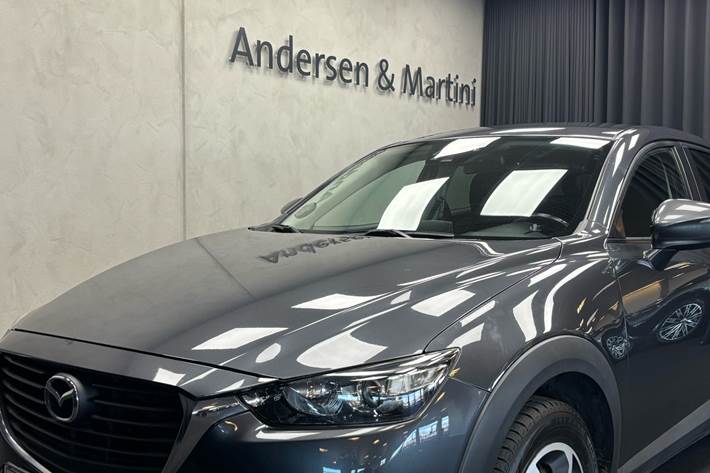 Grå Mazda CX-3 fra 2016