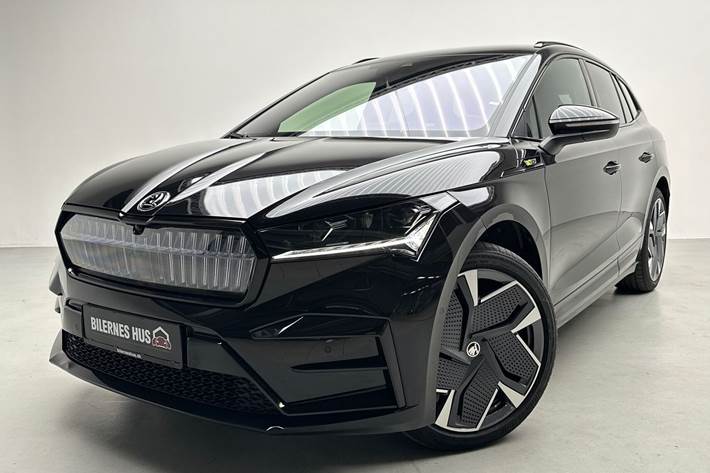 Sort Skoda Enyaq fra 2023