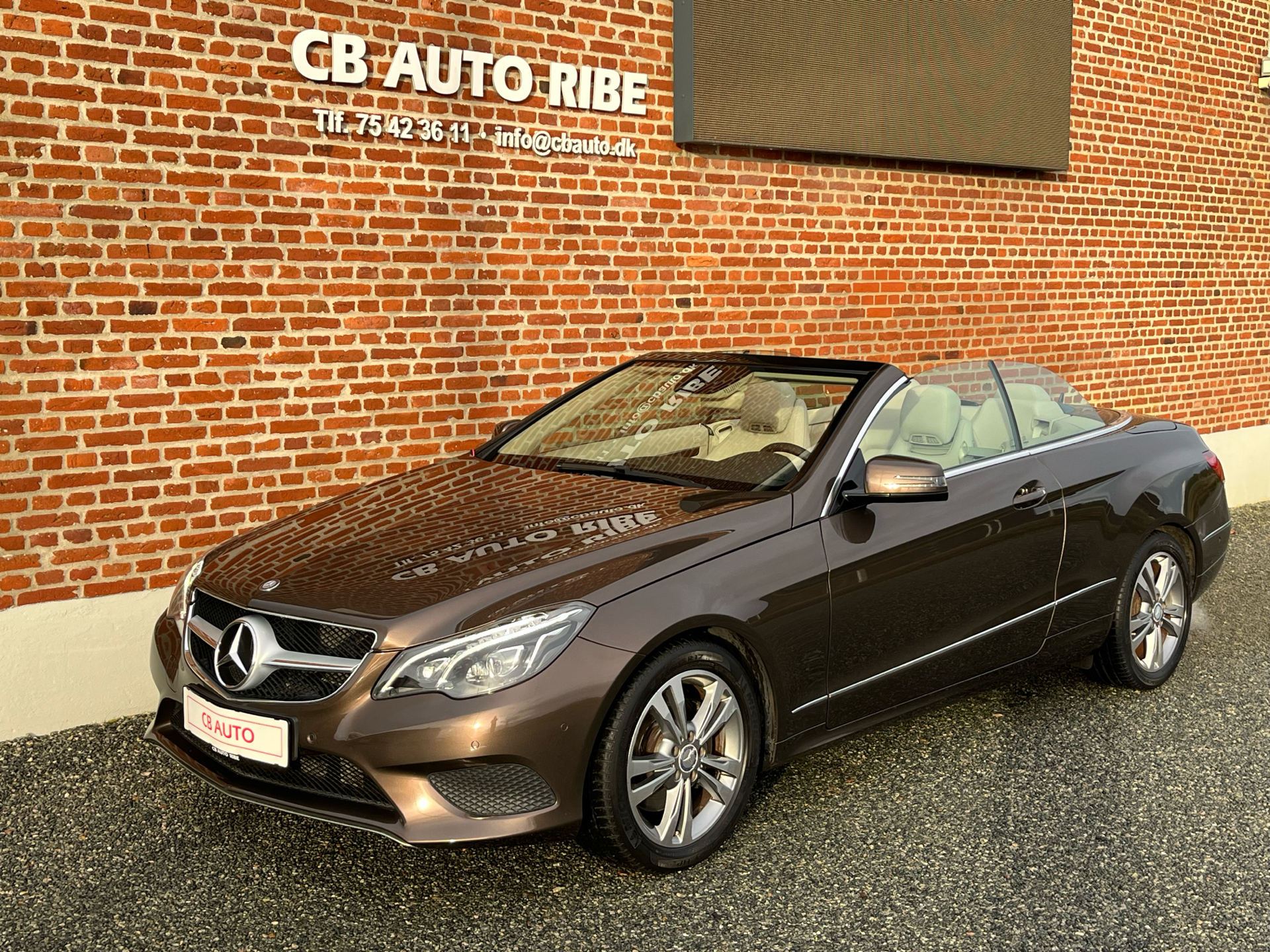 Mercedes E350 d 3,0 Bluetec 252HK Cabr. Aut.