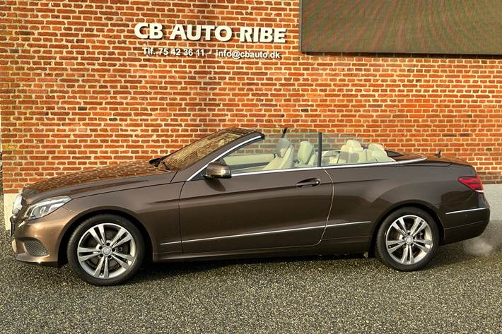 Brun Mercedes E350 d fra 2014