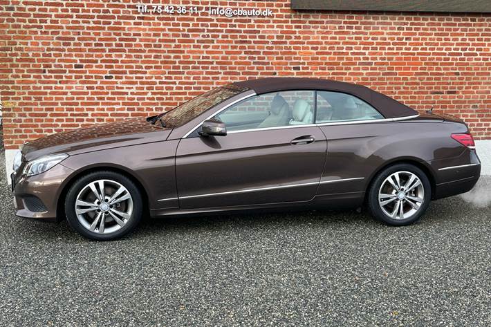 Brun Mercedes E350 d fra 2014
